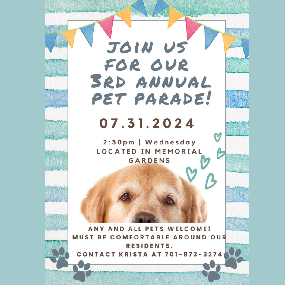 3rd Annual Pet Parade Photo - Click Here to See